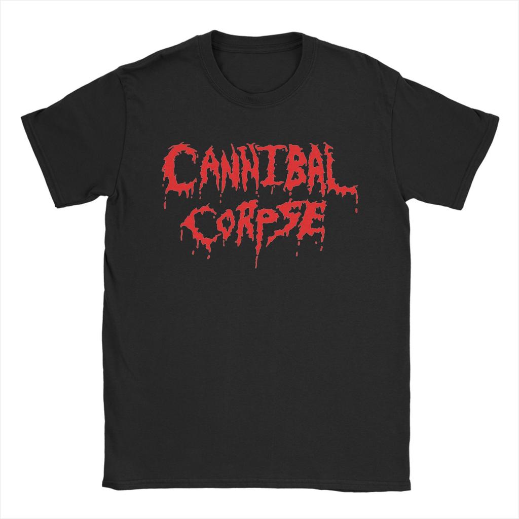 Men's T-Shirts Cannibal Corpse Butchered at Birth Cotton Tee Shirt Short Sleeve Death Metal Band T Shirts Round Collar Clothing
