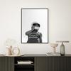 Girl Yacht Artistic Photos Black And White Poster Print Woman Sexy Seaside Nude Photography Wave Canvas Painting Room Home Decor