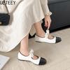 Modedesigner Schleife Damen Mary Jane Schuhe Mode Flache Slipper Damen Lässige Outdoor Weiche Sohle Ballerinas