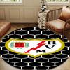 Rayo Majestic Emblem Round Mat Home Decor, Chair Rug For livingroom,Bedroom, Doormat Home Decor Birthday Gift Christmas Gifts