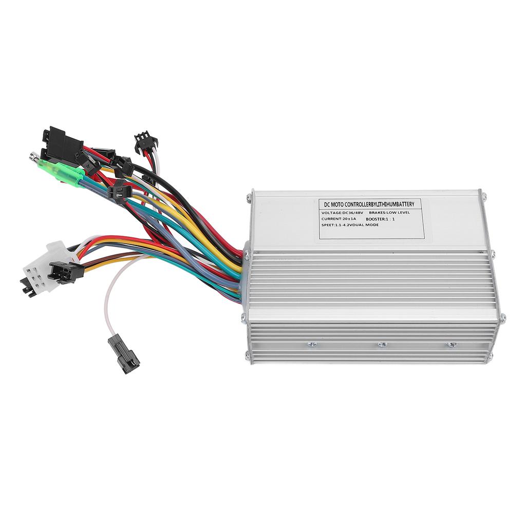 36V 48V 20A Brushless Motor Controller 9 Tube Sine Wave 3 Mode Controller Electric Scooter Accessories for 350W 500W
