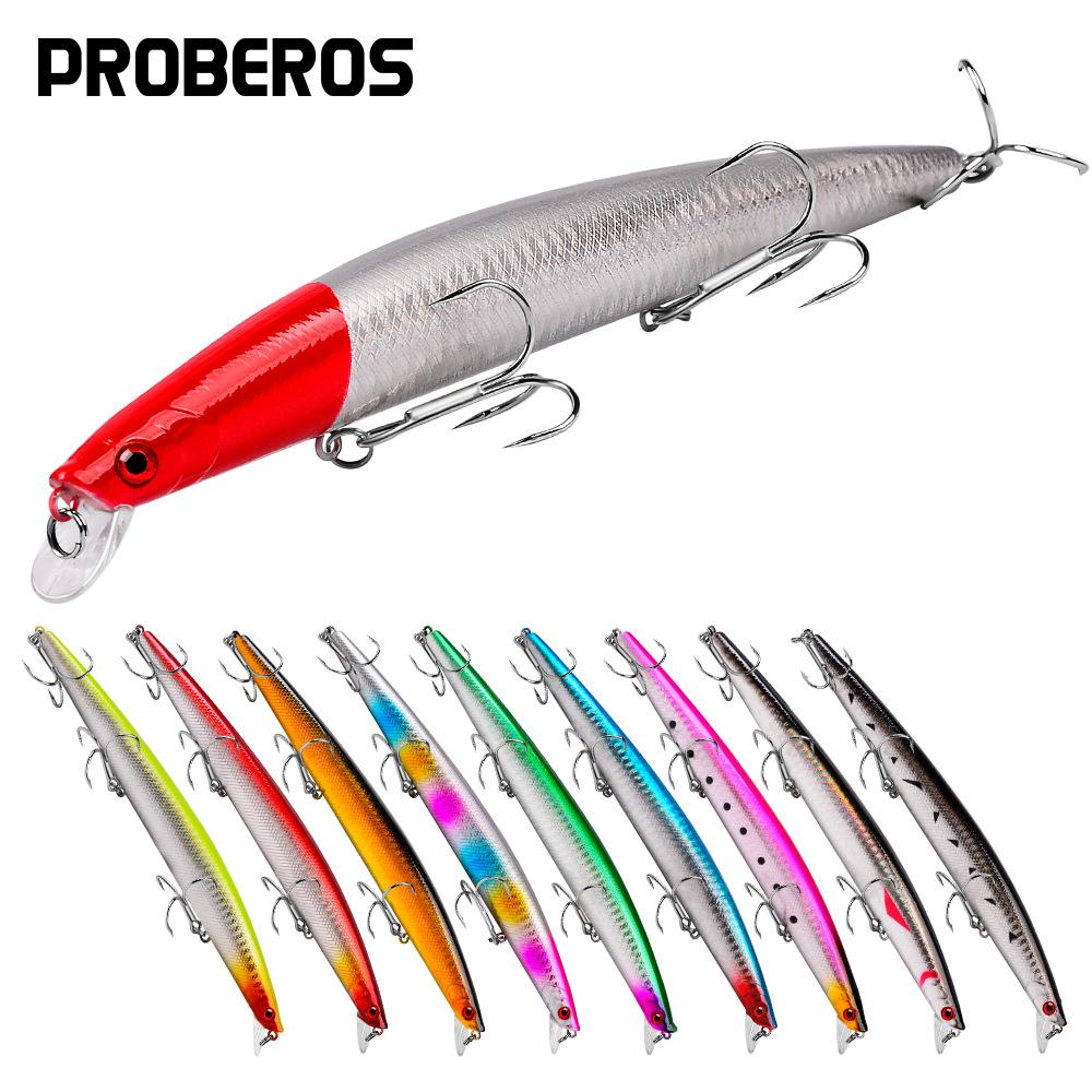 

Новая приманка для морской рыбалки Minnow 18,5 см, 24,5 г, 10 цветов, 6 # крючок