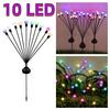 6/8/10 LED Luci da giardino ad energia solare Luci lucciola Luci oscillanti vibranti impermeabili per esterni per la decorazione del percorso del patio