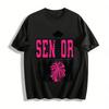 2026 Senior Cheer Mom Graduation Season Commemorative Printed Top Pure Cotton T-shirt