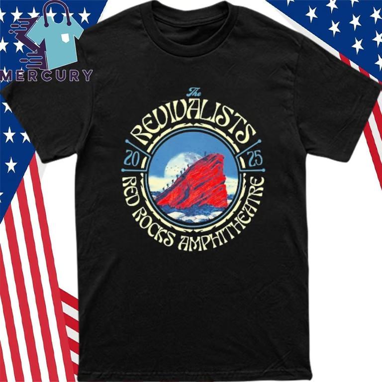 The Revivalists Tour Red Rocks Oct 09 2025 T-Shirt Unisex T-Shirt XXXL