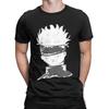 Funny Gojo Satoru T-Shirts for Men Round Neck 100% Cotton T Shirts JJK Anime Short Sleeve Tee Shirt 5XL Tops