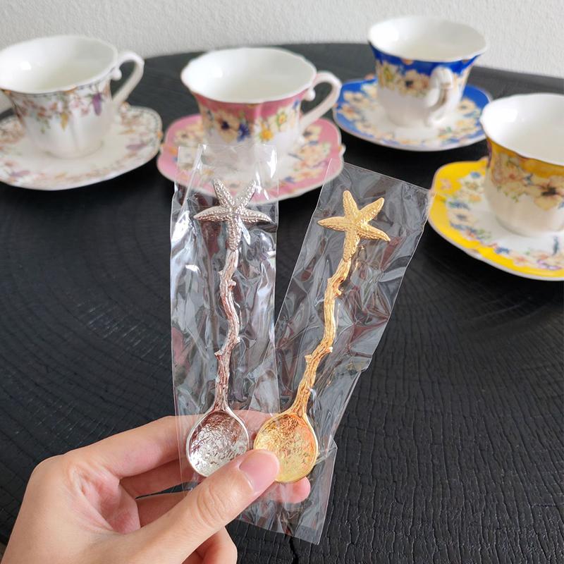 1 ks Kreativní stylová lžička na cukr Delikátní kávová lžička Roztomilá Malá Praktická Míchací Kompaktní lžička Elegantní