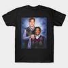 Camiseta Preta Estampada Masculina Joe Burrow Jamarr Chase Step Brothers Impressão em Papel de Transferência Sem Corte Algodão Camiseta