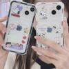 Cartoon Puppy iPhone Case for 11/13/15 Pro Max XS Max XR with Card Slot, Apple 14-Compatible.