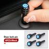 T27Car Door Lock Pin Knob Pull Security Insurance Accessories For Volkswagen VW Scirocco Passat Polo B5 B6 B7 CC Tiguan Sharan