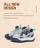 Jeep Boys' 2025 Autumn Leather Sports Shoes - Non-slip, Waterproof, Trendy with Rotary Button