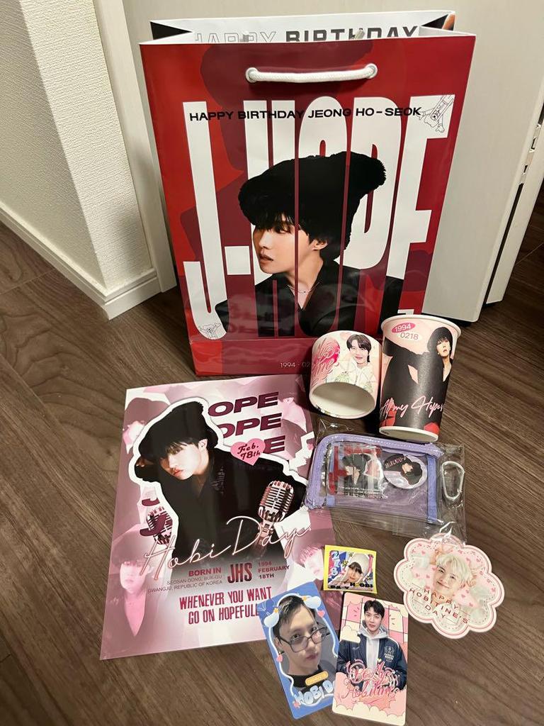 [USED] Limited Edition!! J-HOPE Hobby Birthday Bonus Jung Hoseok