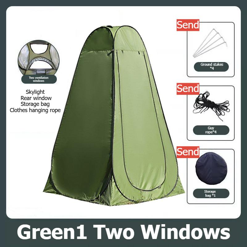 Portable Camping Bathing Tent Changing Tent Mobile Toilet Outdoor Shower Camping Quick Opening Outdoor No Need To Build Bathroom