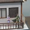 1/64 Miniature Figure Painted Character Tiny People Resin Doll for Desktop Ornament DIY