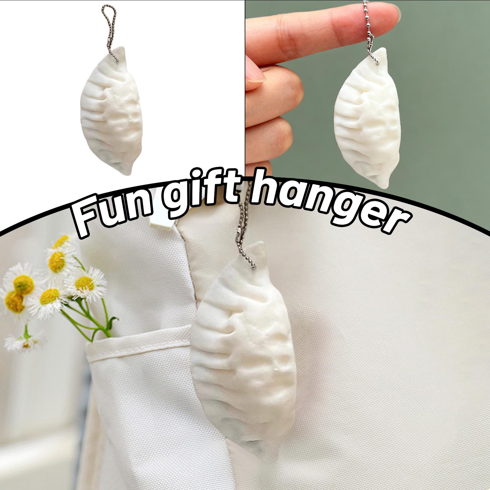 

Creative And Cute Simulated Dumpling Toy, A Fun Stress-relief Toy, Gift, And Decorative Item. One Size