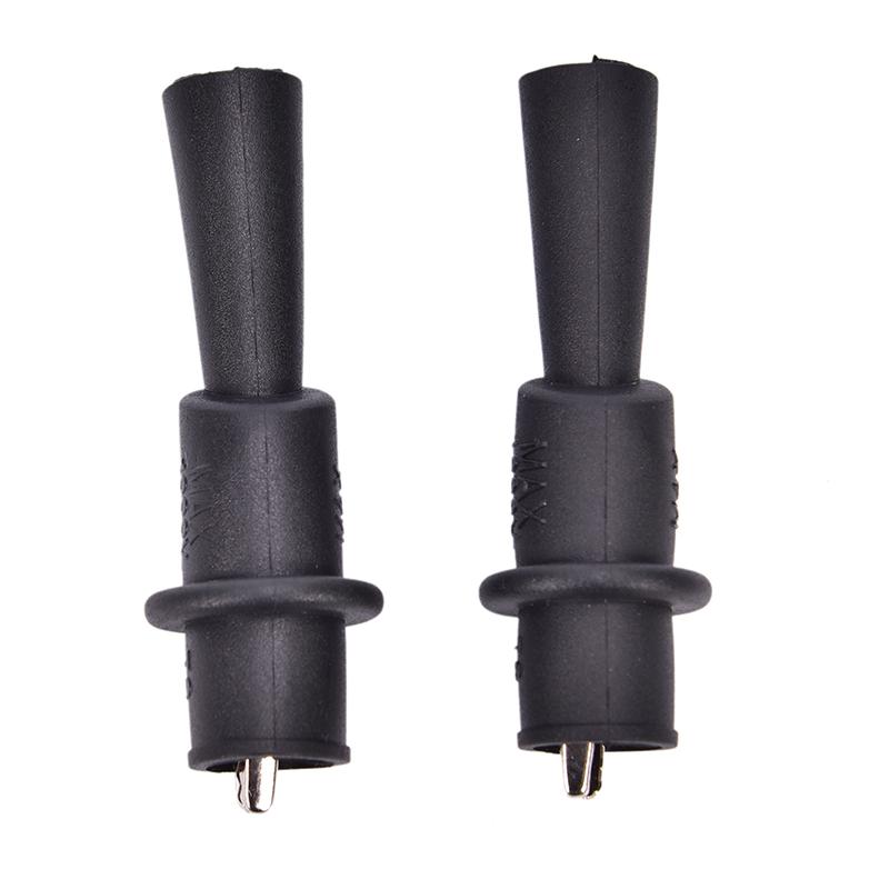 1 Pair Alligator Crocodile Test Clip Clamp For Fluke Multimeter Tester Probe
