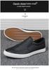 2026 Spring Men's Trendy Comfortable Slip-On Leather Shoes – Flexible, Lightweight, and Stylish