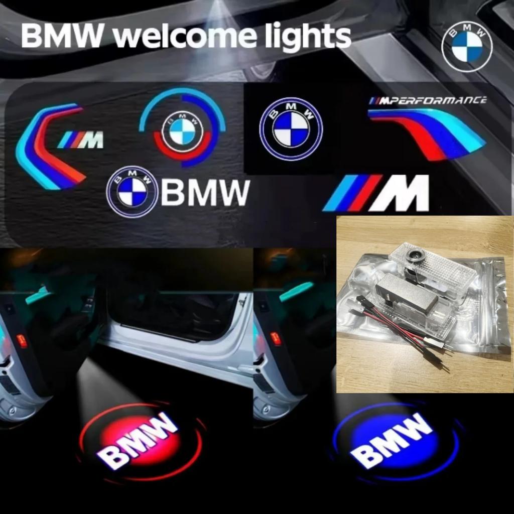 2/4pcs Car LED welcome lamp is suitable for BMW 1 series E81 E82 E87 E88 F20 F21 04-18 /2 4 5 6 7 series decorative lighting. CUZ1