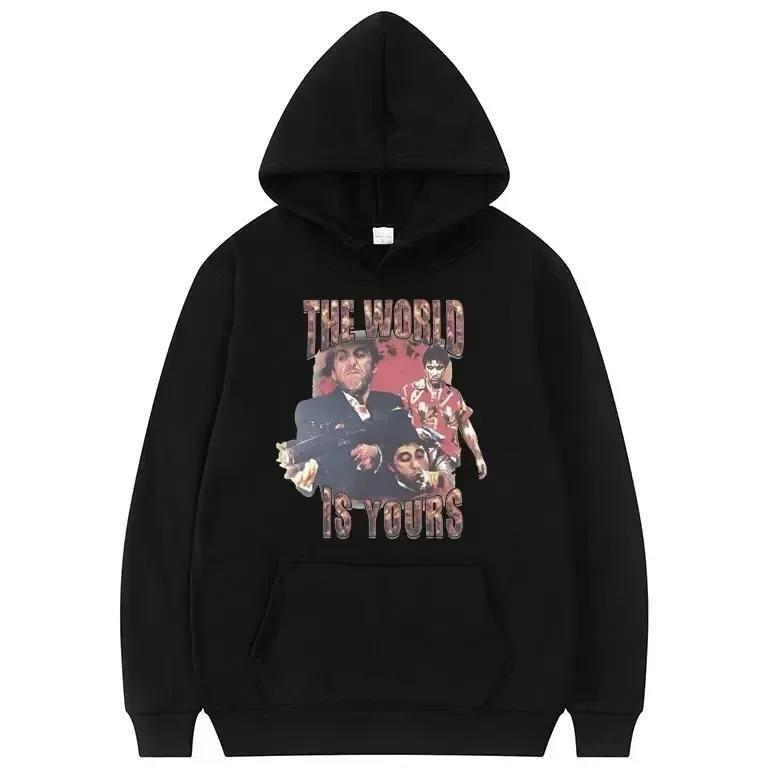 Movie Scarface Tony Montana Graphic Hoodie Men Women