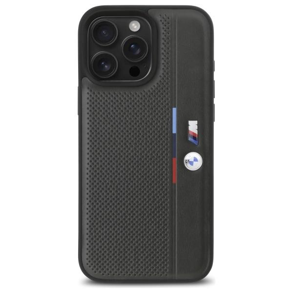 BMW Bmhcp16L23Pupva Iphone 16 Pro6.3 Anthracite/Anthracite Hardcase M Perforated Tricolor Detail Line