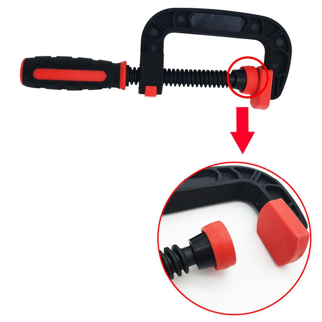 Heavy Duty C Clamp Adjustable G/C Spring Clips Quick-Release G Spring Clips For Woodworking Carpentry Workshop Bench Welding