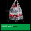 Thickened White Plastic Vest Carry Bags