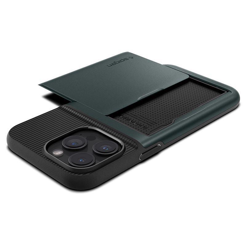 Spigen Slim Armor CS Case for iPhone 15 Pro - Dark Green