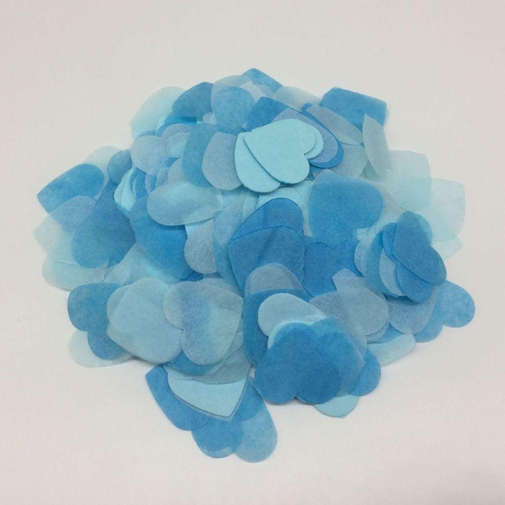 Heart Shape Colorful Birthday Party Home Decor Balloon Filler Tissue Paper Confetti Party Supplies