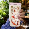 Luckly Koi Goldfish Bloosom Flower Phone Case for IPhone 17 AIR 11 12 13 14 15 16 Pro Max 13Mini Art Koi Carp Soft Silcone Cover