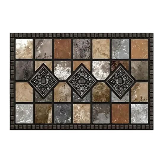 Welcome Floor Mat Non Slip Absorbent Entryway Rug Indoor Outdoor Entrance Doormat for Patio Hallway Home Decor