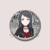 Bang Dream Ave Mujica Cartoon Badge Anime Character Sakiko Togawa Uika Misumi Lapel Pins Kawaii Manga Brooch for Bag Decor Gifts