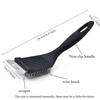 8Inch Grill Brush Stainless Steel Wire Extra Strong Cleaning Brush Heavy Duty Grill Brush Cleaner for Outdoor Home Cooking Tools