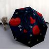 1pc Cherry PatternAutomatic Open/close Folding Umbrella, Compact Portable Travel Umbrella, Perfect Birthday/Holiday, Cute Umbrella y006