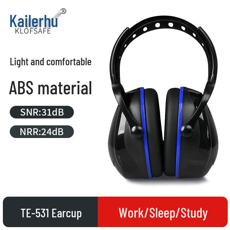 Kailer Soundproof Ear Muffs for Sleep: Professional Noise Reduction Headphones
