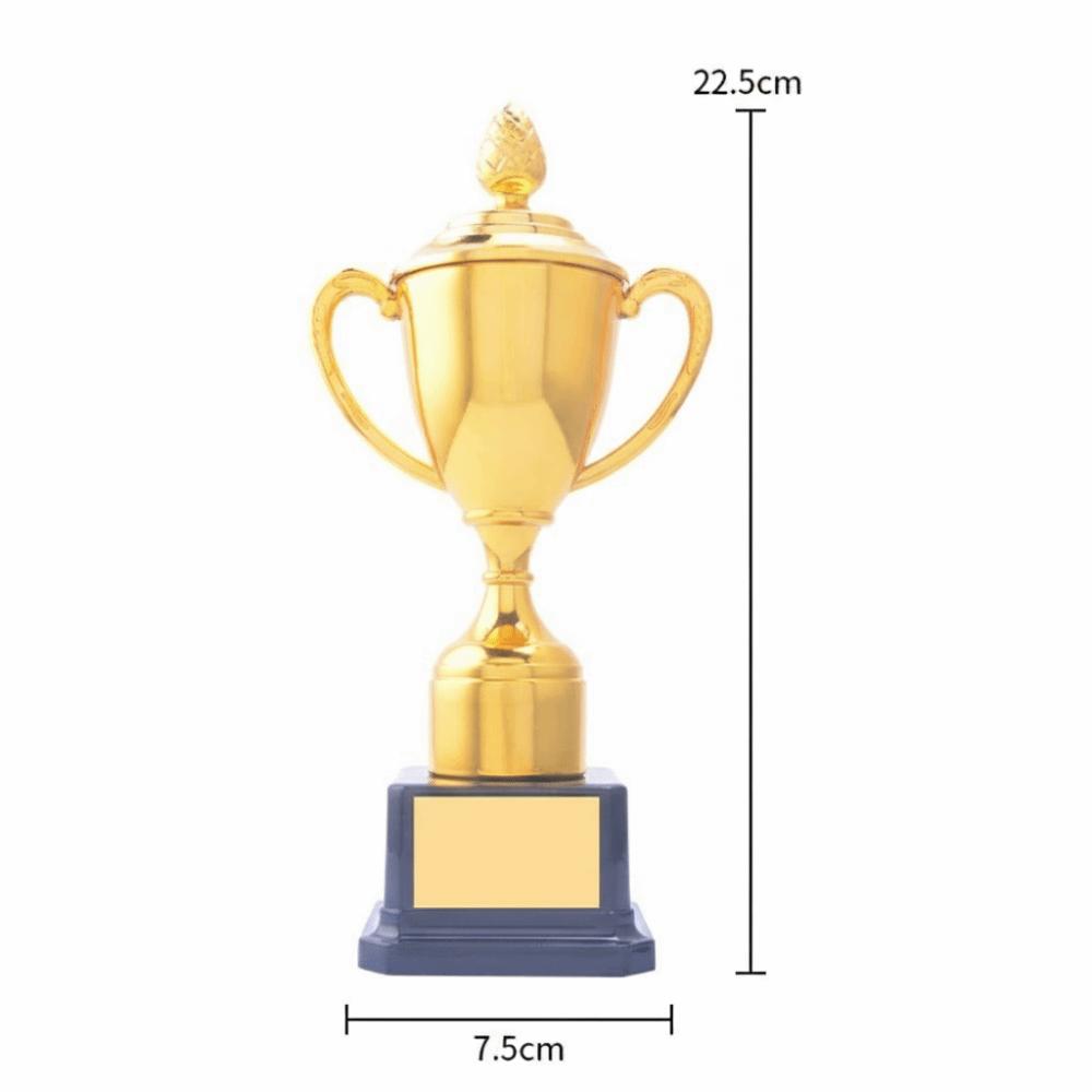 Gold Gold Trophy Awards Magnolia Plastic Award Cup School Rewarding Supply Rose Winner Award Trophy Toy