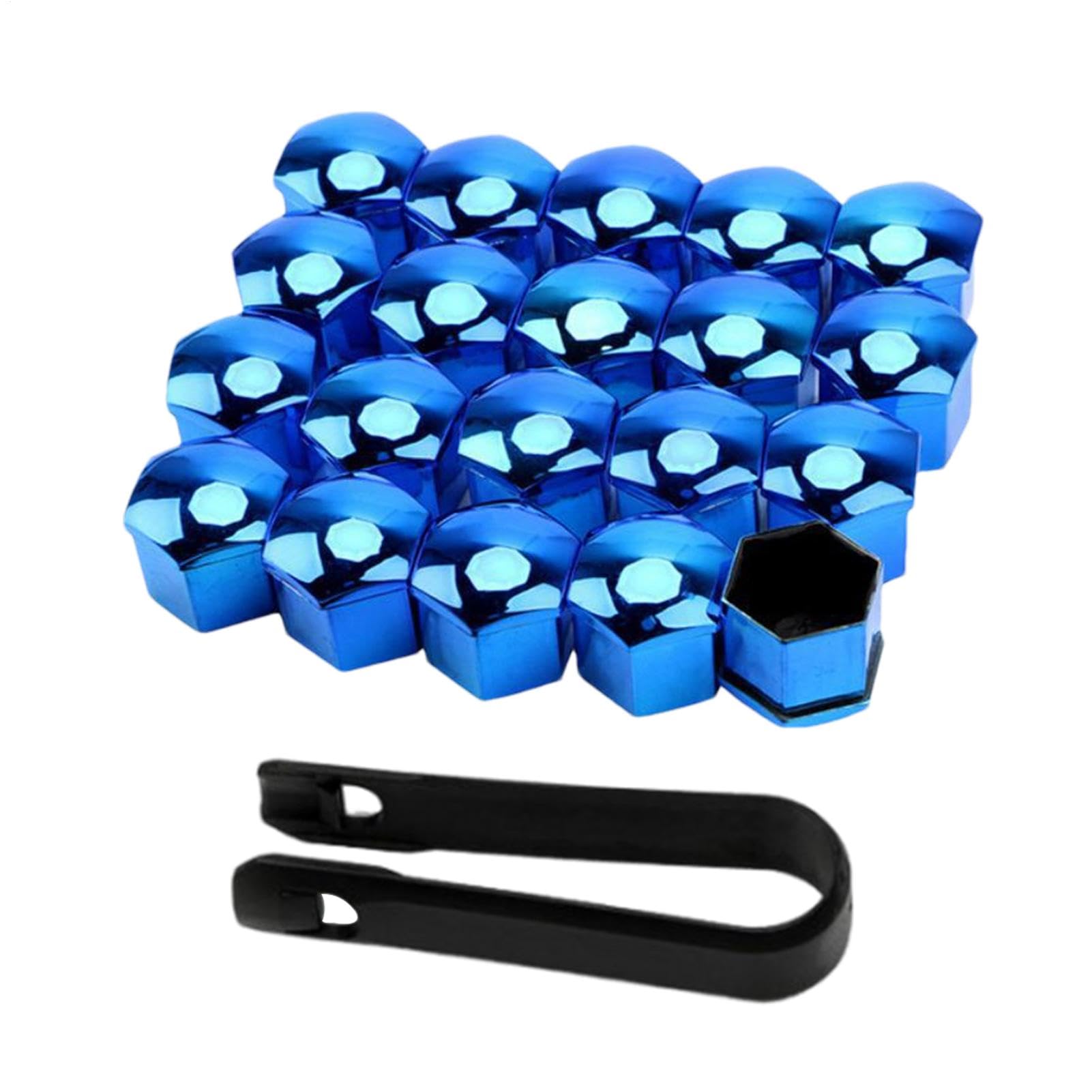 

Car Wheel Nut Cover, Car Wheel Nut Caps, Wheel Bolt Nut Cover Cap Set 19mm синий