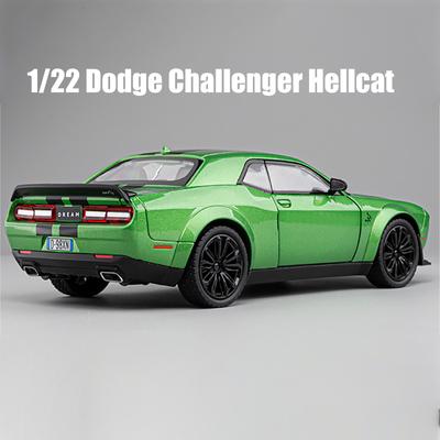 1:22 Dodge Challenger Redeye Hellcat Super Muscle Sportovní Auto Slitina Kov Odlitek Model Auta Narozeninový Dárek Sběratelství Dekorace