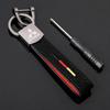 Suede Car Keychain Pendant for Mitsubishi Lancer Ex Mirage V33 Outlander Delica Pajero Galant Eclipse Key Rings Ke Chain Holder QC3