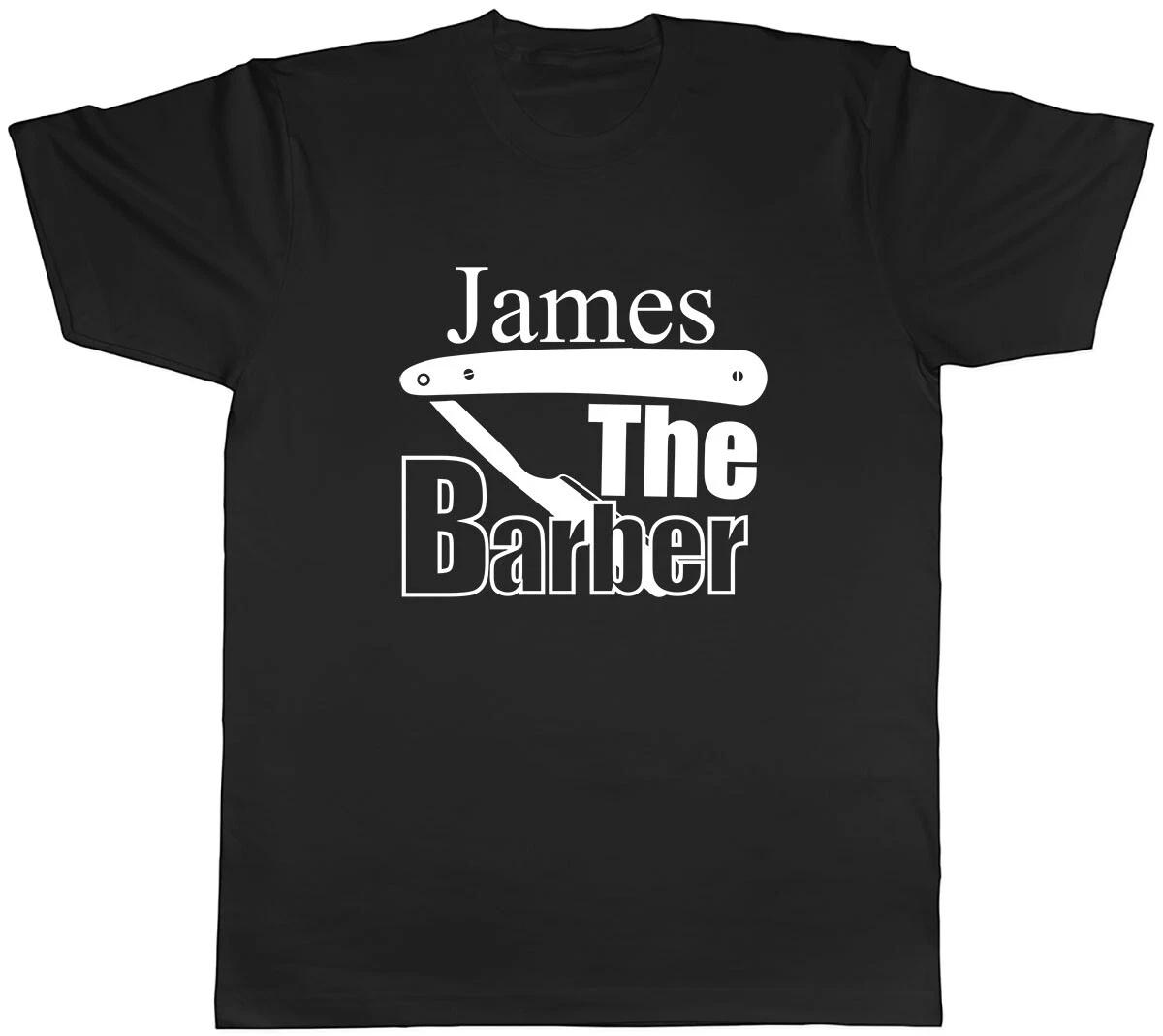 Personalised The Barber Mens Unisex T-Shirt Tee XXXXL