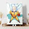 1pc Blanket - One Punch Man Saitama Print Design, Lightweight Blanket for Sofa, Bed- Soft &Warm, Gift for All Seasons