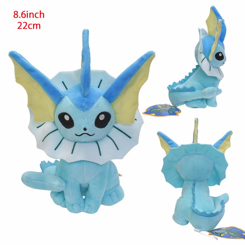 32 Style Eevee Plush Toy Pokemon Eeveelution Umbreon Vaporeon Jolteon Flareon Espeon Leafeon Cartoon Stuffed Animal Doll Peluche
