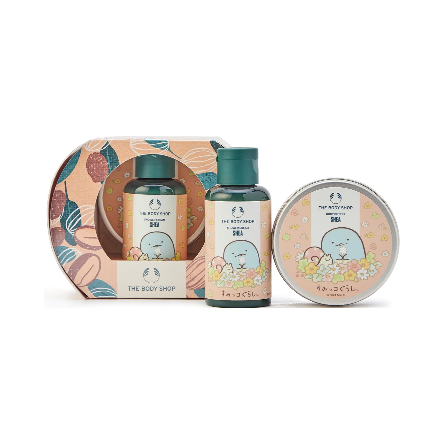 

The Body Shop Mini Body Care Gift SB Shea [Официальный] [Sumikko Gurashi] (Ароматное масло) [Подлинный продукт]