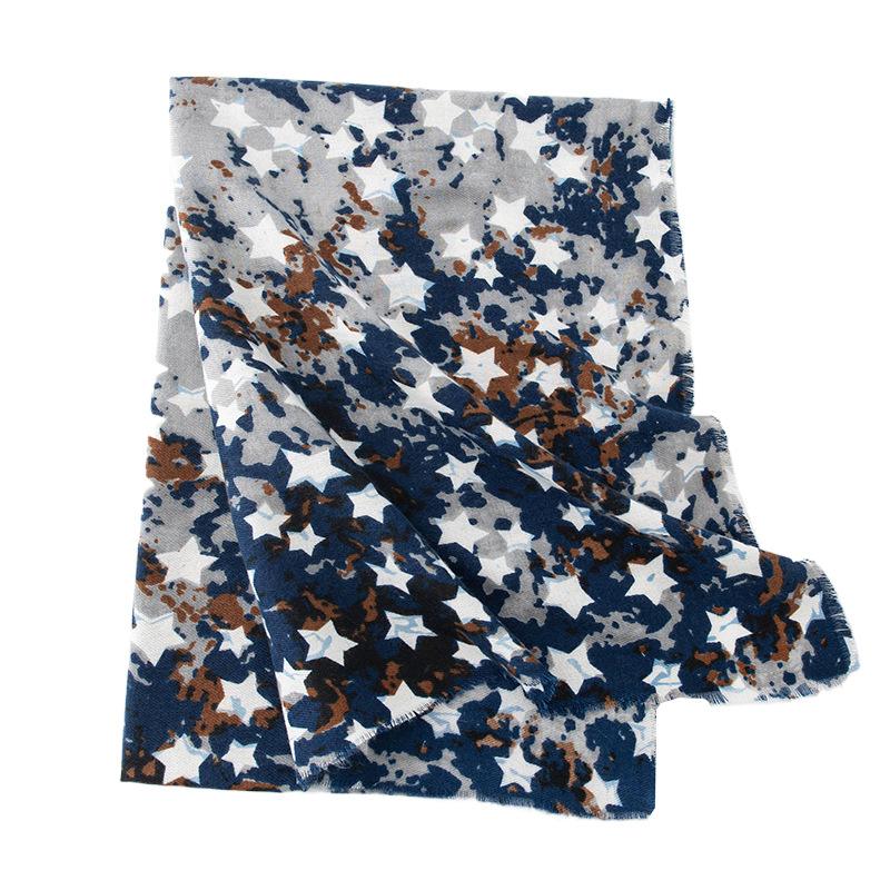 

New scarf women s autumn and winter senior sense versatile student scarf men s imitation cashmere warm shawl 65*190cm