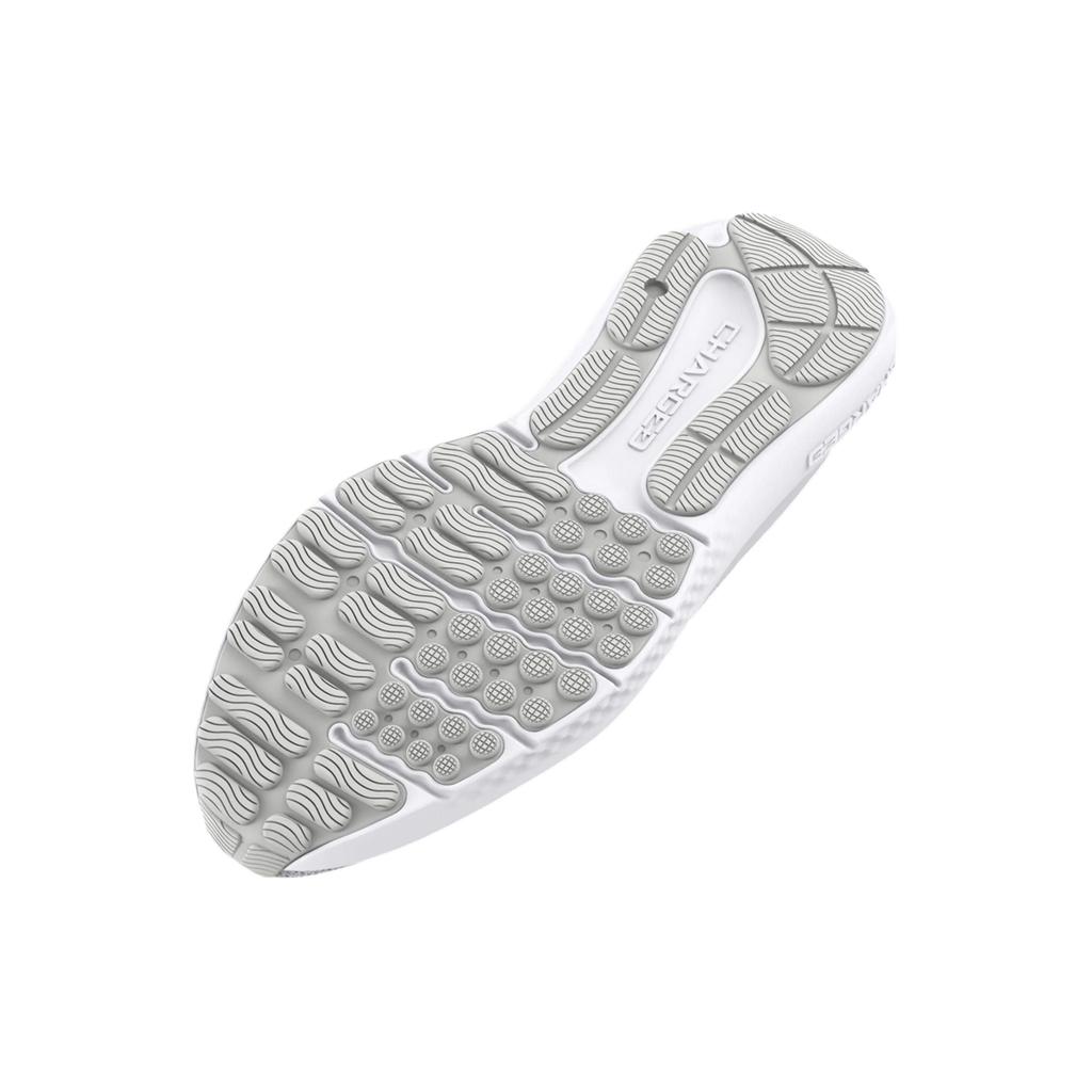 Under Armour  Surge 4 White Metallic Silver Women Sneakers Distant-Grey 3027007-100