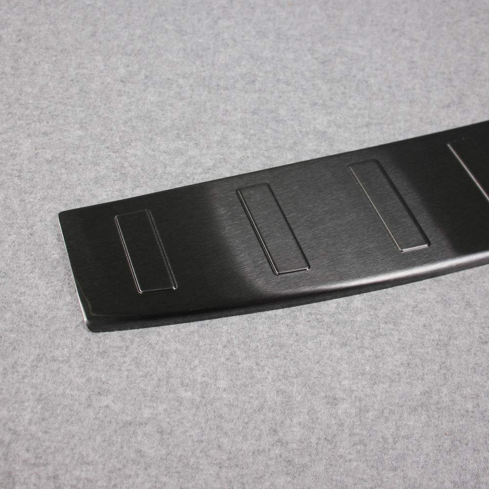 RUIQ Stainless Steel Rear Bumper Step Garnish Guard for Designed Exclusively for the New Mitsubishi Delica Standard Grade Anti-Scratch Protection, D5