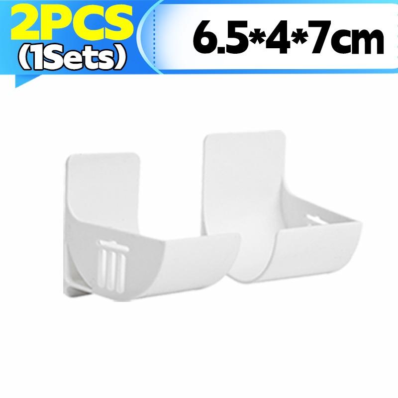 

20/2PCS Wall Mounted Trash Bag Holder Self-Adhesive Waste Bags Dispenser Shelf Kitchen Garbage Bags Roll Storage Rack Container