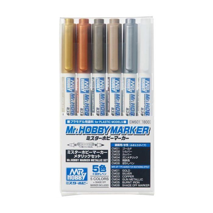 Gundam Marker Cms-01 Metallic Set
