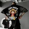 2026 One Piece Luffy Anime T Shirt Men Women Cotton Short Sleeve New Summer Tops Casual Graphic Tee Streetwear Cartoon Print Y2k