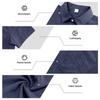 Men's European & American Linen Short Sleeve Shirt and Long Pants Set for Summer