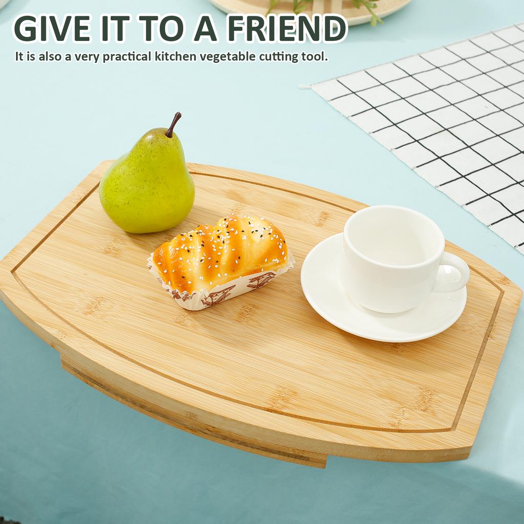 Kitchen Cutting Board Wooden Corner Chopping Board Space Saving Non-Slip Corner Counter Chopping Boards for Kitchen Accessories